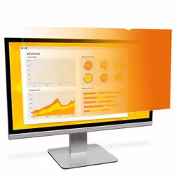 3M Gold Privacy Filter for 23.6in Monitor, 16:9, GF236W9B, 59.9 cm (23.6"), 16:9, Monitor, Frameless display privacy filter,  ...