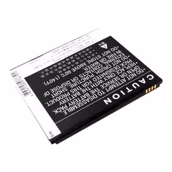 CoreParts MOBX-BAT-LVS205SL, Battery, Black, Lithium Polymer (LiPo), 1600 mAh, 3.7 V, 5.92 Wh
