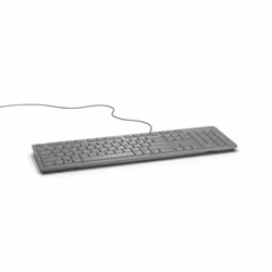 DELL KB216, Full-size (100%), Wired, USB, QWERTY, Grey