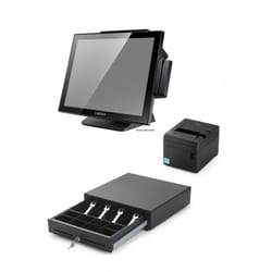 Capture CA-PIB-1 POS system J1900 2 GHz 38.1 cm (15") 1024 x 768 pixels Touchscreen Black