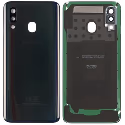 Samsung A405 A40 Back Cover Black