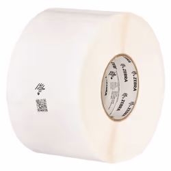 Zebra PolyPro 3000T, Transparent, Self-adhesive printer label, Die-cut label, Roll, Polypropylene (PP), Thermal transfer