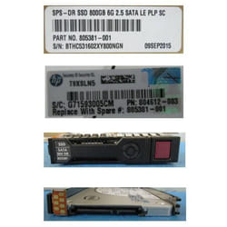 HPE 800GB Hot-Plug SSD Sata