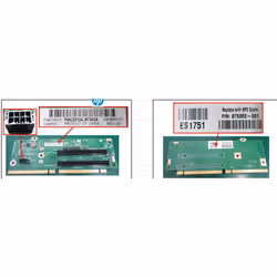 HPE 875060-001, Riser kit, Black, Green
