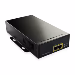 Microconnect POEINJ-95W, Fast Ethernet, 1000 Mbit/s, IEEE 802.3af, Cat5, Black, 100 m