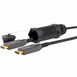 Microconnect HDM191950V2.0AOP, 50 m, HDMI Type A (Standard), HDMI Type A (Standard), 3D, 18 Gbit/s, Black