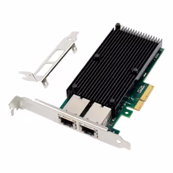 Microconnect MC-PCIE-X550, Internal, Wired, PCI Express, Ethernet, 10000 Mbit/s, Black