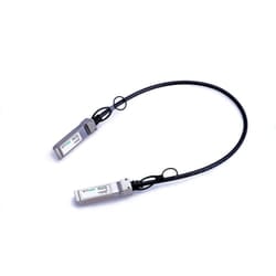 Lanview MO-AXC761 InfiniBand/fibre optic cable 1 m SFP+ Black, Silver