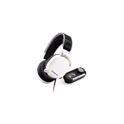 Steelseries Arctis Pro + GameDAC, Wired, Gaming, 10 - 40000 Hz, Headset, White