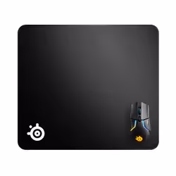 Steelseries QcK Edge Large, Black, Monochromatic, Fabric, Gaming mouse pad