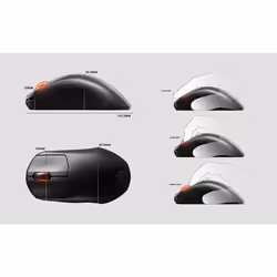 SteelSeries Prime Wireless - FPS Gaming Mouse â 100 Hour Battery â USB-C â 18,000 CPI TrueMove Air Optical Sensor â 5 Programmable Buttons