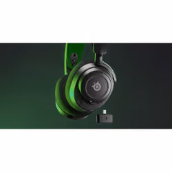 Steelseries Arctis Nova 7X Headset Wired & Wireless Head-band Gaming USB Type-C Bluetooth Black, Green - Additional view 6