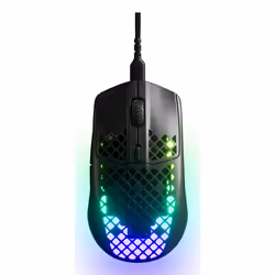 Steelseries Aerox 3 Onyx PC Mouse, Right-hand, Optical, USB Type-C, 8500 DPI, 1 ms, Black