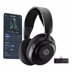 Steelseries 61676 headphones/headset Wireless Head-band Gaming Black - Additional view 4