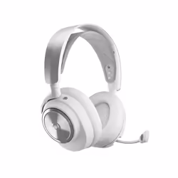 Steelseries Arctis Nova Pro wireless for PC & PlayStation, Wired & Wireless, Gaming, 10 - 40000 Hz, Headset, Silver, White