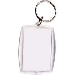 Creativ Company 51268 key ring/case Silver, Transparent