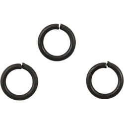 Creativ Company 60591 jewellery finding Jump ring Black 7 mm 50 pc(s)
