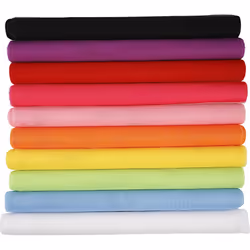 Creativ Company 44610, Polyester, Assorted colours, Monochromatic, 10 pc(s), 500 mm, 5000 mm