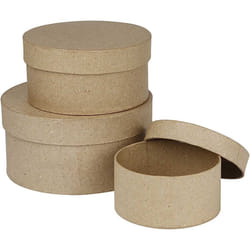 Creativ Company 263700 storage box Round Paper Natural