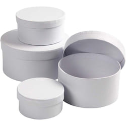 Creativ Company Round Boxes