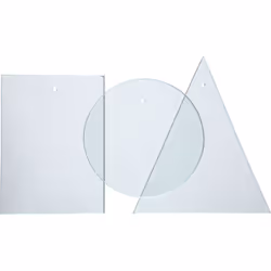 Creativ Company 55801 serving dish Glass Transparent Rectangular Underplate