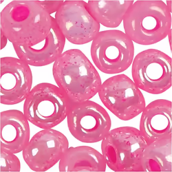 Creativ Company 682321 beads Seed bead Glass Pink