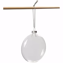 Creativ Company 55951 Christmas ornament Ball christmas ornament Glass Transparent 6 pc(s)