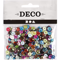 Creativ Company 522301 rhinestone/sequin Sequins Multicolour 6 mm