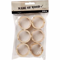 Creativ Company 564880 napkin ring Wood 6