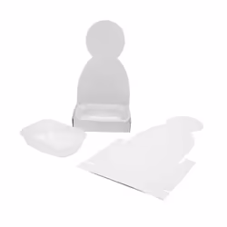 Creativ Company 233441, White, Cardboard, 200 mm, 6 pc(s)