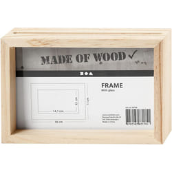 Creativ Company 56748 picture frame Single picture frame Transparent, Wood