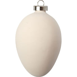 Creativ Company 50515 Christmas ornament Specific christmas ornament Metal, Terracotta White 12 pc(s)