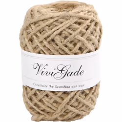Creativ Company 503244, Craft, Beige, Hemp, 30 m