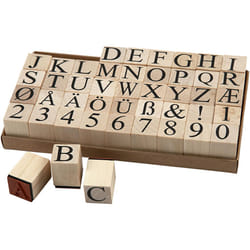 Creativ Company 28567 stamp block Wood 45 pc(s)