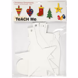 Creativ Company 238810 Christmas ornament Christmas tree ornament White 15 pc(s)