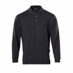 MASCOT 00785-280-09, Shirt, Man, Black, S, Cotton, Polyester, 5%