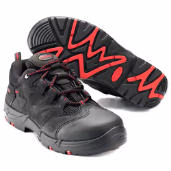 MASCOT F0014-901-0902, Male, Adult, Safety shoes, Black, Red, M10, M11