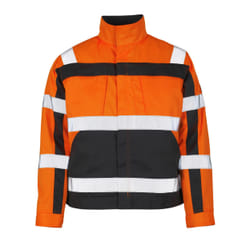 MASCOT 07109-860-14888 Jacket Anthracite, Orange