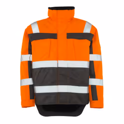 MASCOT 07223-880-14888, Jacket, Man, Anthracite, Orange, 4XL, Polyester, 240 g/m²