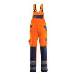 MASCOT 07169-860-141, Overall, Any gender, Navy, Orange, Cotton, Polyester, 290 g/m², 35%