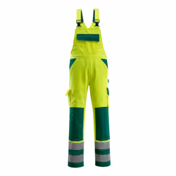 MASCOT 07169-470-1703, Overall, Any gender, Green, Yellow, Cotton, Polyester, 310 g/m², 35%