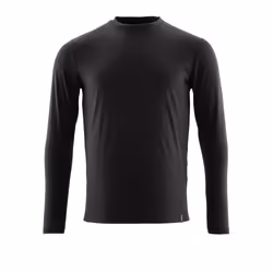 MASCOT 20181-959-90-XS ONE, T-shirt, Man, XS, 90 - Deep Black, 88 cm, Cotton, Polyester