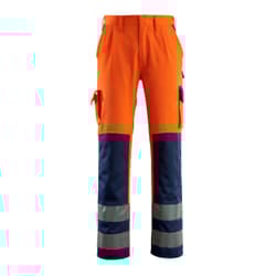 MASCOT 07179-860-141 Pants Orange, Blue