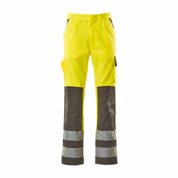 MASCOT 07179-470-17888, Pants, Any gender, Anthracite, Yellow, Cotton, Polyester, 310 g/m², 35%