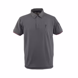 MASCOT 50351-833-118, Shirt, Any gender, Anthracite, 4XL, 1 pockets, 1 pockets