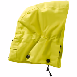 MASCOT 05114-880-17, Adult, Unisex, Rain hood, Yellow, Monochromatic, Drawstring closure