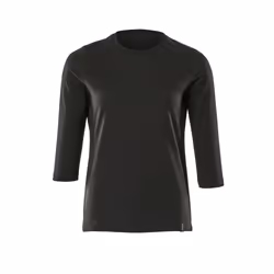 MASCOT 20191-959-90-XL ONE, T-shirt, Woman, XL, 90 - Deep Black, 104 cm, Cotton, Polyester