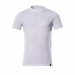 MASCOT 20182-959-06-XS ONE, T-shirt, Man, White, XS, 88 cm, Cotton, Polyester