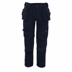MASCOT 08131-010-01, Pants, Any gender, Navy, Cotton, Polyester, 310 g/m², 35%