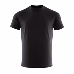 MASCOT 20182-959-90-XL ONE, T-shirt, Man, XL, 90 - Deep Black, 112 cm, Cotton, Polyester